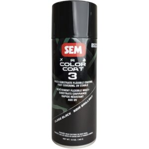 SEM 85233 - Gloss Black Color Coat 3 Aerosol SEM 85233 - Gloss Black Color Coat 3 Aerosol
