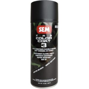SEM 85243 - Satin Black Color Coat 3 Aerosol SEM 85243 - Satin Black Color Coat 3 Aerosol