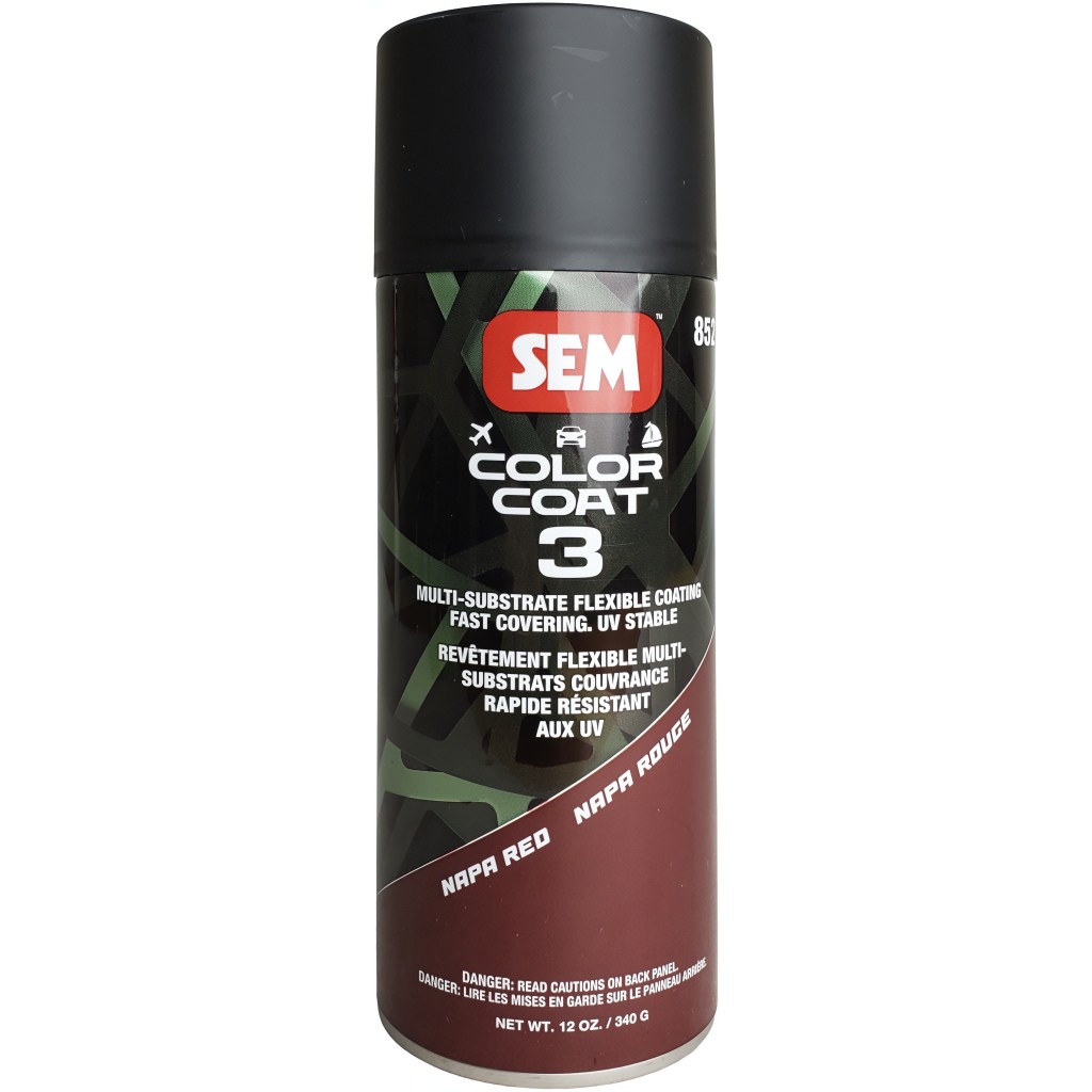 SEM 85273 - Napa Red Color Coat 3 Aerosol