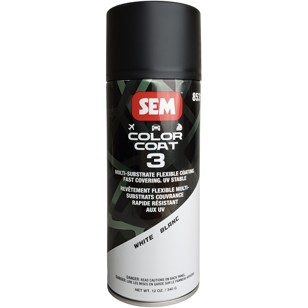 SEM 85313 - White Color Coat 3 Aerosol