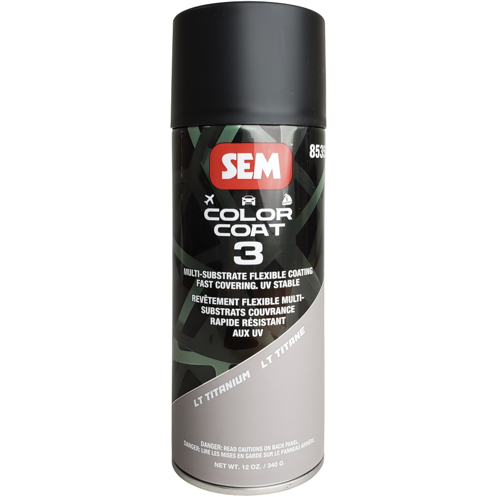 SEM 85353 - Light Titanium Color Coat 3 Aerosol