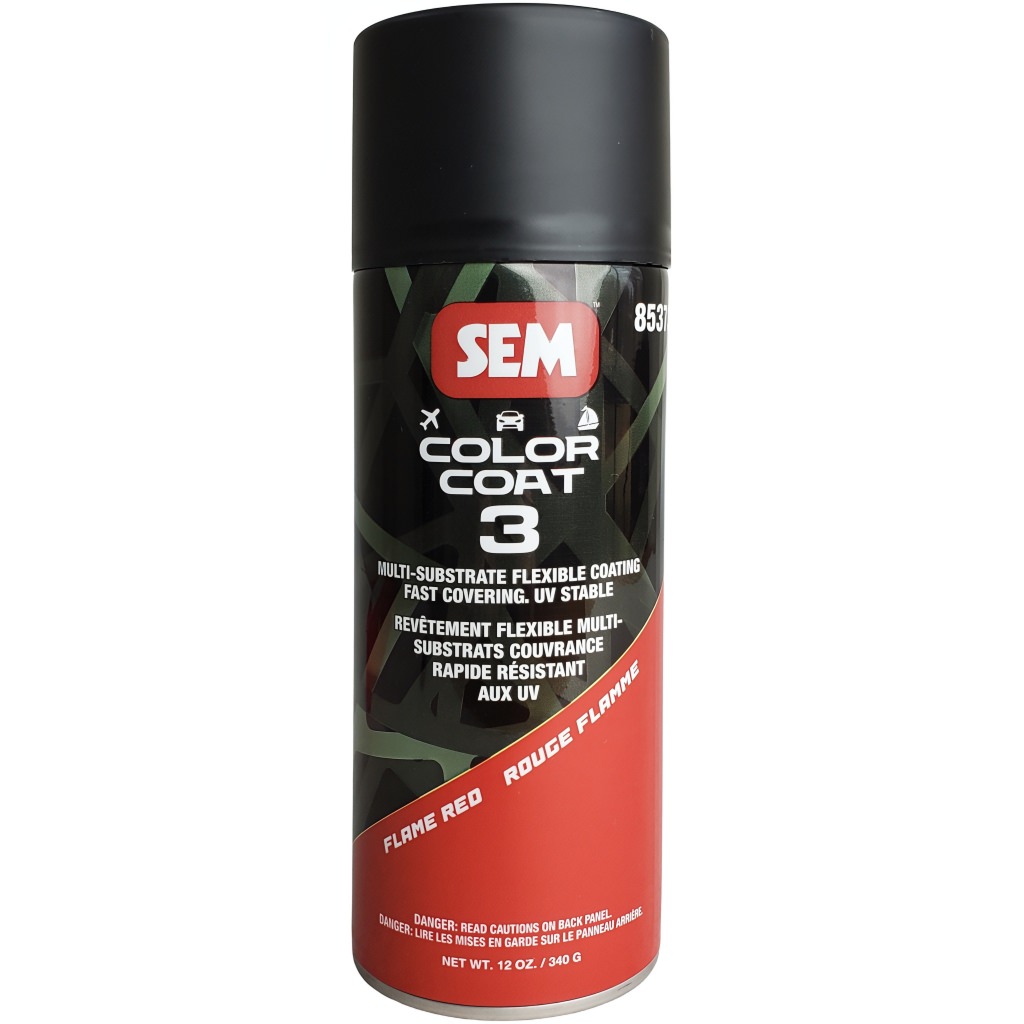 SEM 85373 - Flame Red Color Coat 3 Aerosol