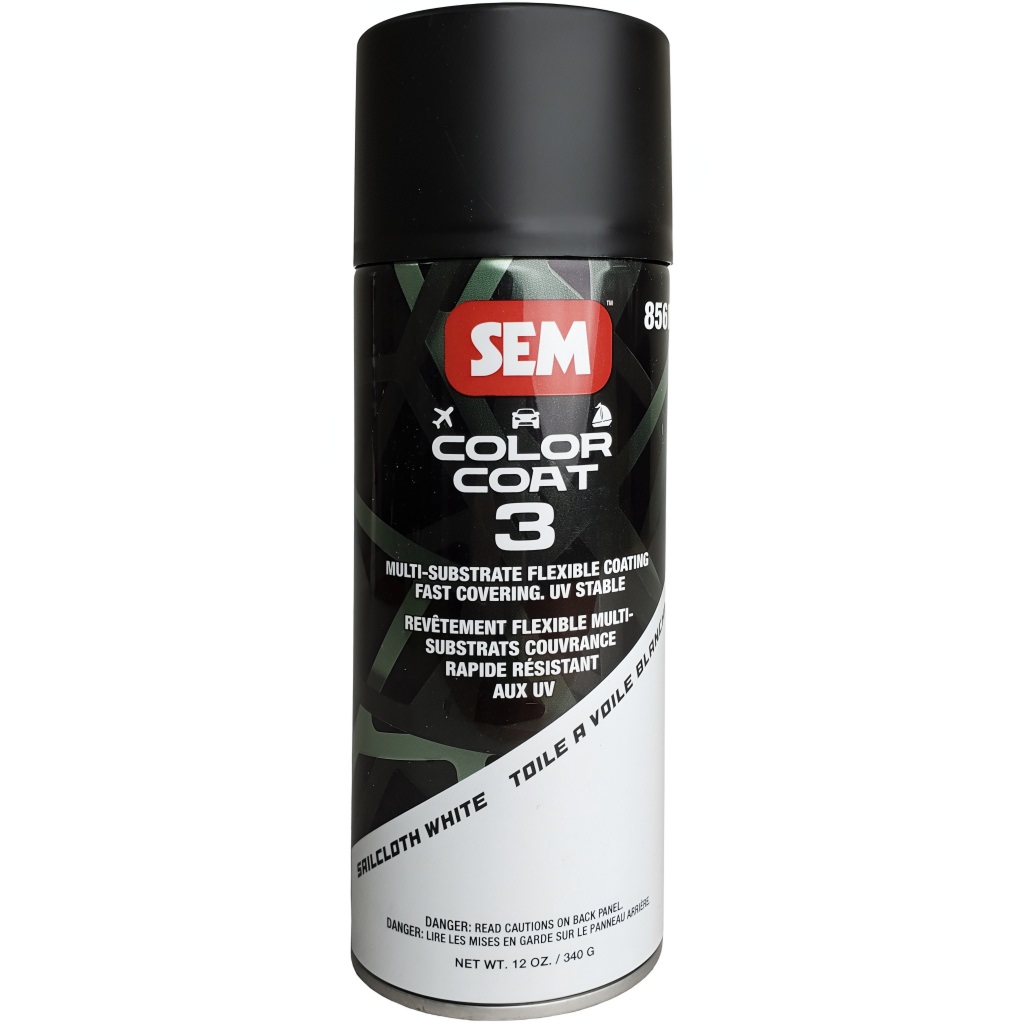 SEM 85603 - Sailcloth White Color Coat 3 Aerosol