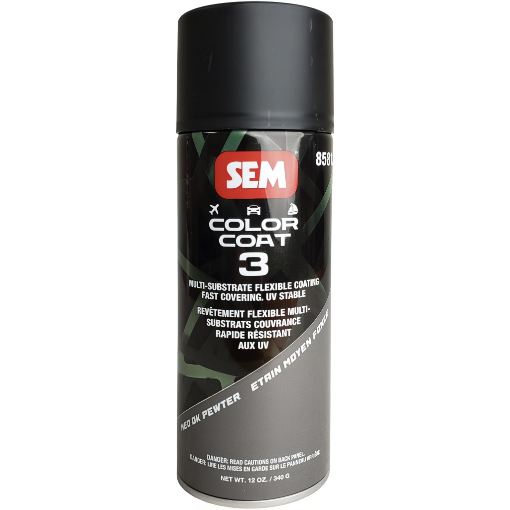 SEM 85813 - Medium Dark Pewter Color Coat 3 Aerosol