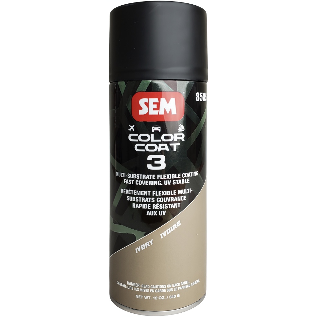 SEM 85853 - Ivory Color Coat 3 Aerosol SEM 85853 - Ivory Color Coat 3 Aerosol