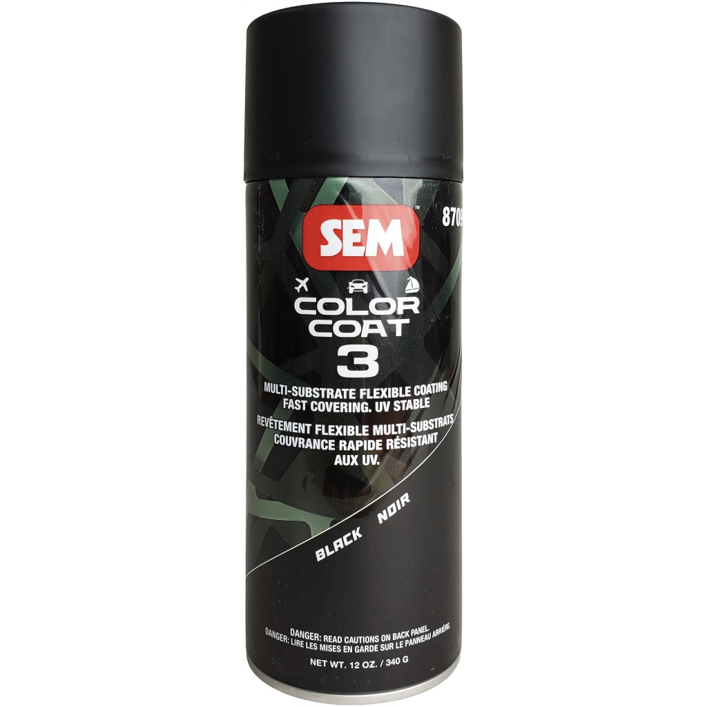 SEM 87093 - Black Color Coat 3 Aerosol